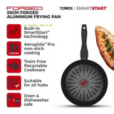 Tower Smart Start Forged 28cm Frying Pan