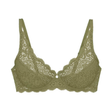 Triumph Amourette Wired bra in Olive gold