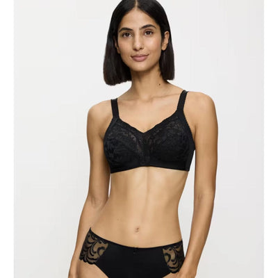 Triumph Delicate Doreen Non-wired bra in Black