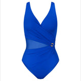 Triumph Summer Twist Swimsuit In Racing Blue