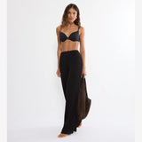 Triumph Summer Twist Wired Bikini Top With Padded Cups In Black