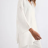 Triumph Summer Wear Shirt In Silk White