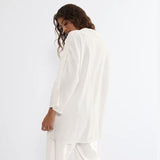 Triumph Summer Wear Shirt In Silk White