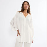 Triumph Summer Wear Shirt In Silk White