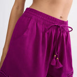 Triumph Summer Wear Shorts In Raspberry Juice