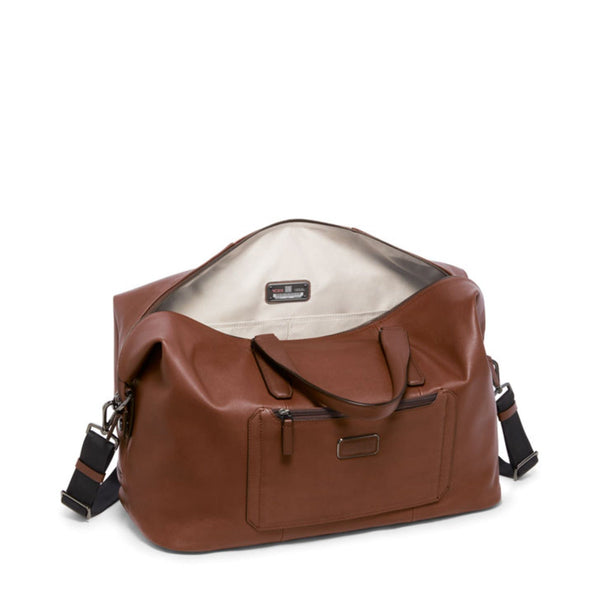TUMI Harrison Nelson Duffel in Cognac