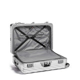 TUMI 19 Degree Aluminium Extended Trip Checked Luggage 77.5 cm in Silver