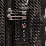 TUMI 19 Degree Lite Continental Carry On Suitcase in Black/Graphite 55cm