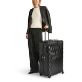 TUMI 19 Degree Lite Extended Trip Checked Luggage in Black/Graphite 67cm