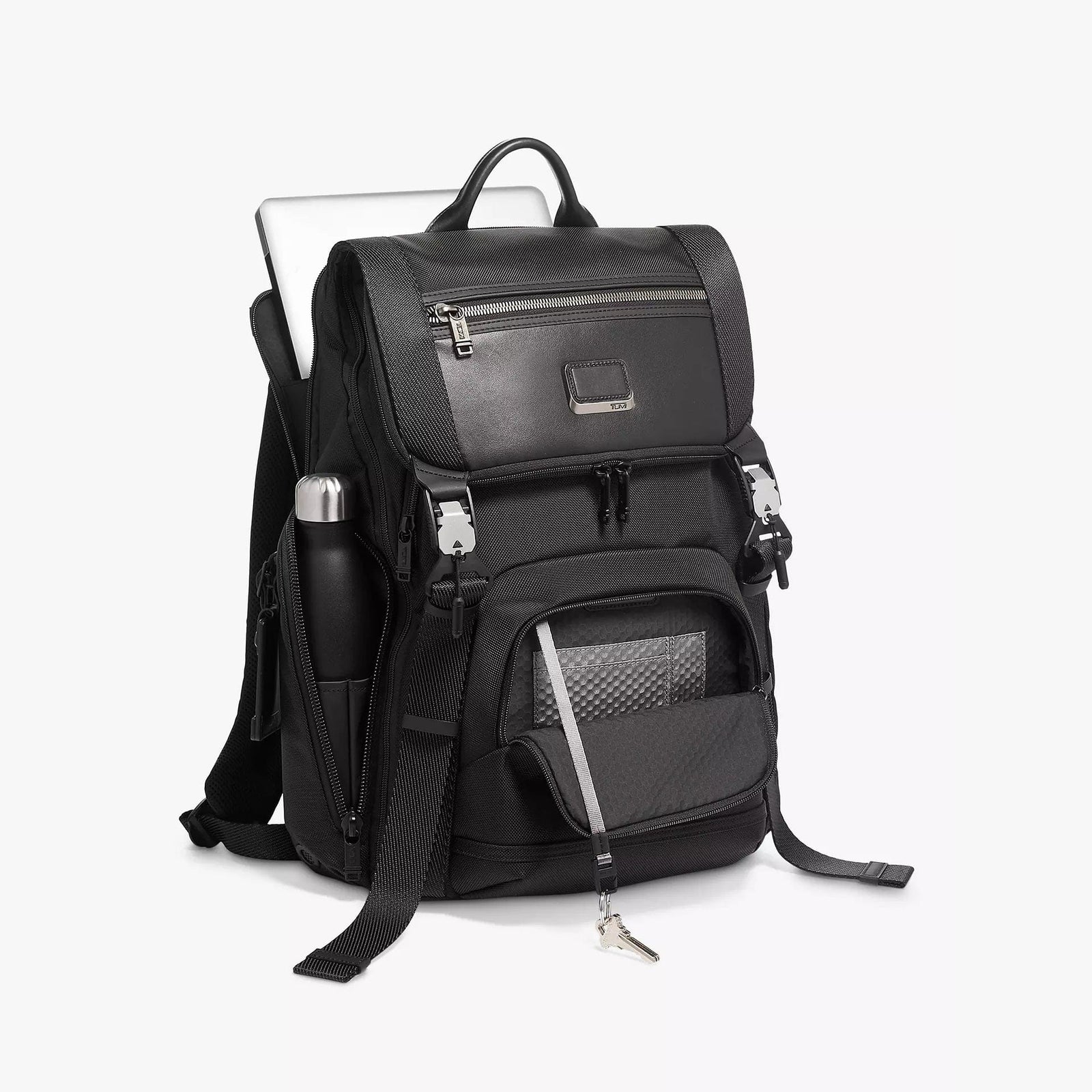 【新品】TUMI Lark Backpack Tumi Alpha Bravo Lark Backpack, Black