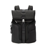 Tumi Alpha Bravo Logistics Flap Lid Backpack Black