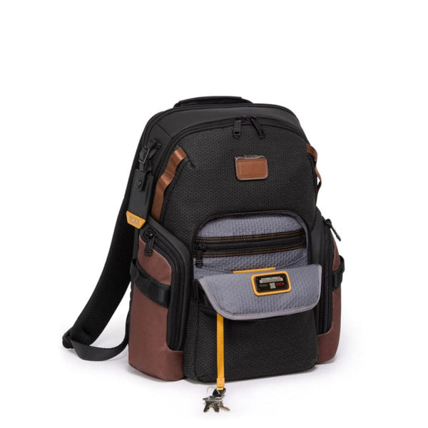 TUMI Alpha Bravo Navigation Backpack In Black Onyx