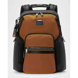 TUMI Alpha Bravo Navigation Backpack In Red/Lime