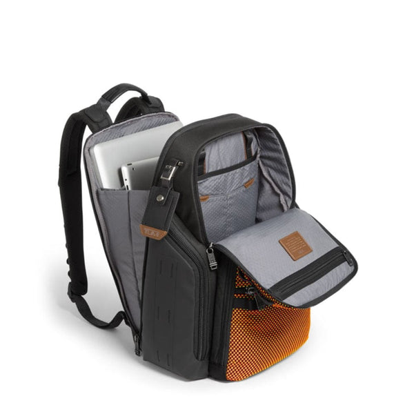 TUMI Alpha Bravo Search Backpack In Red / Lime