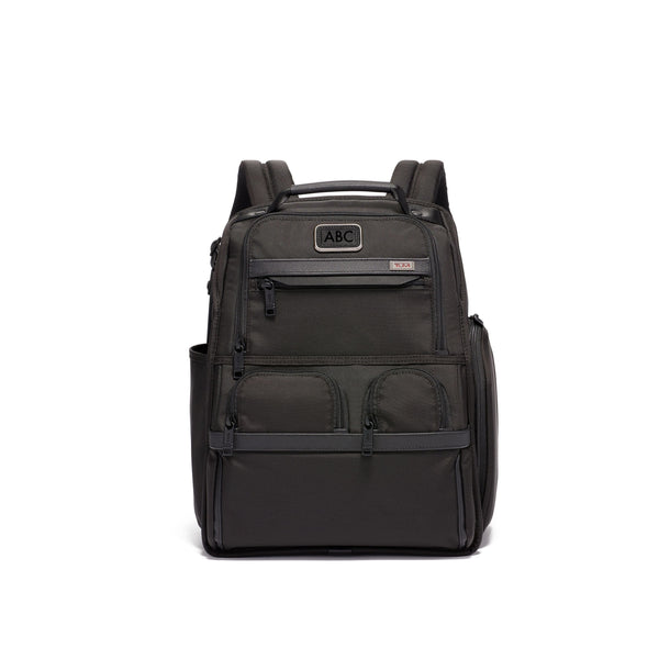 TUMI Alpha Compact Laptop Brief Pack Black