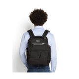 TUMI Alpha Compact Laptop Brief Pack Black