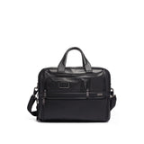 TUMI Alpha Expandable Organizer Laptop Brief Leather