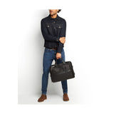 TUMI Alpha Expandable Organizer Laptop Brief Leather