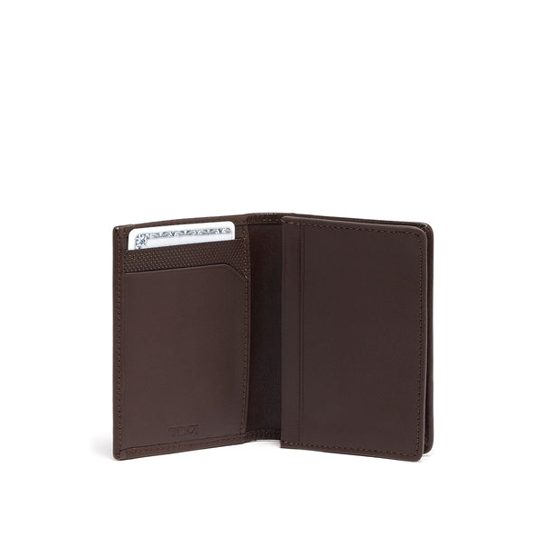 Tumi Alpha Gusseted Card Case In Brown