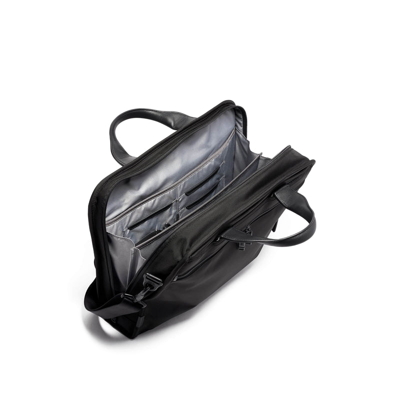 Tumi Alpha Organizer Portfolio Brief Black