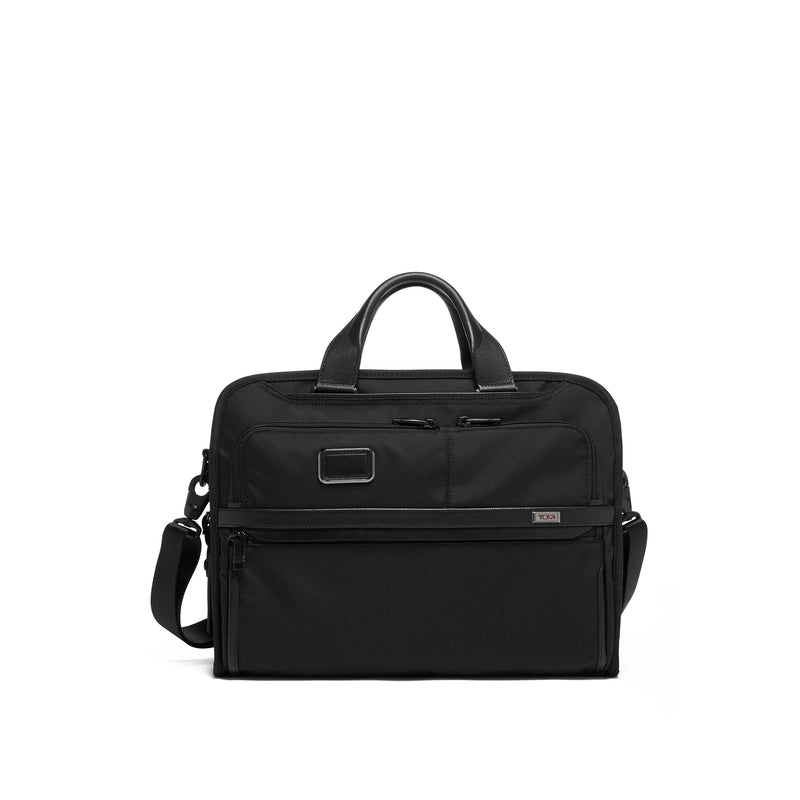 Tumi Alpha Organizer Portfolio Brief Black