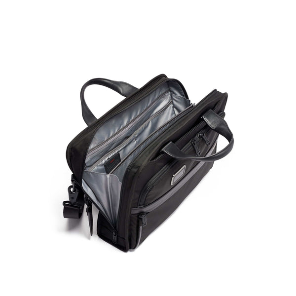 TUMI Alpha Organizer Portfolio Brief Black