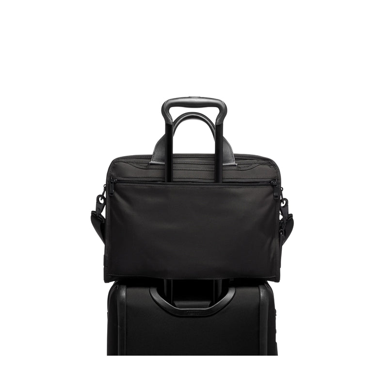Tumi Alpha Organizer Portfolio Brief Black