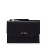 Tumi Belden Flap Card Case in Black