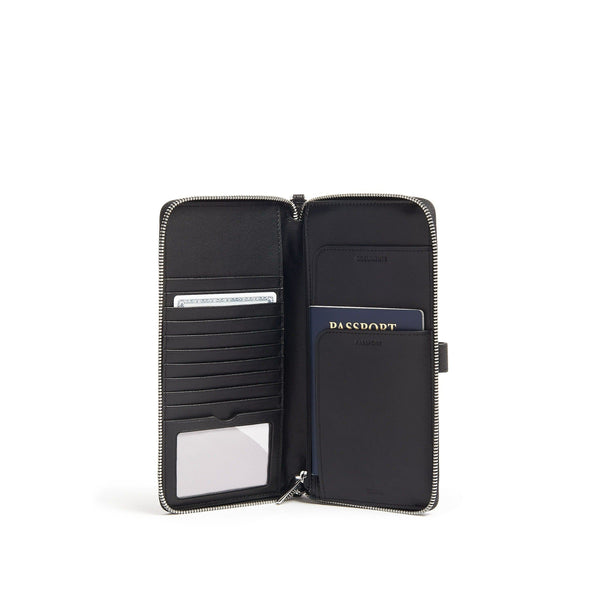 TUMI Belden Travel Wallet Black