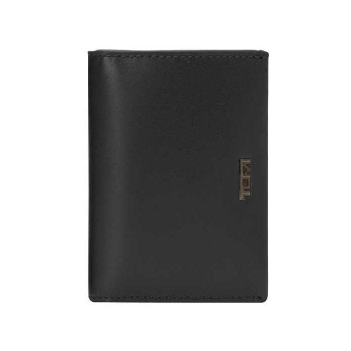 Tumi Black Nassau Multi Window Card Holder