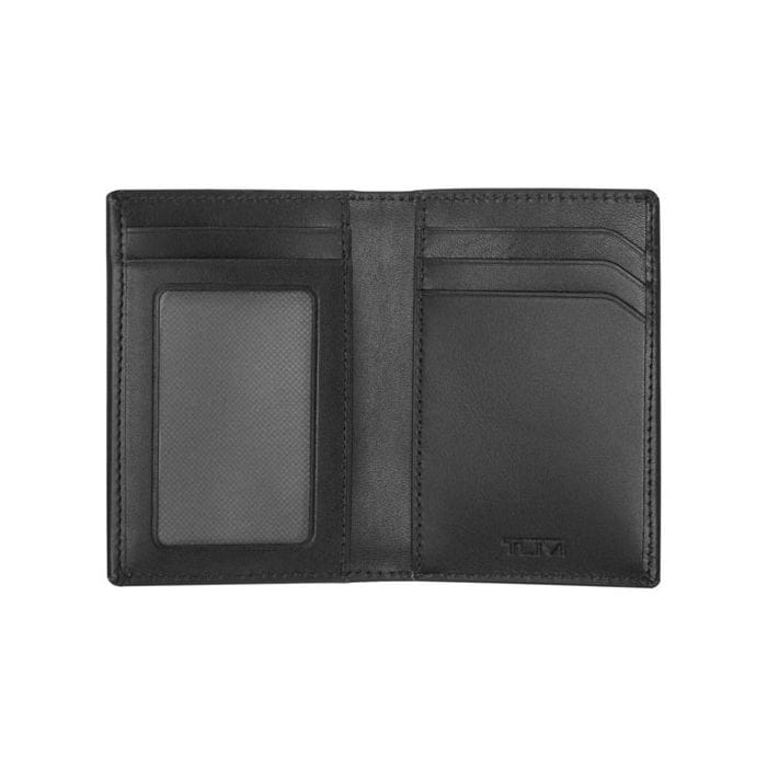 Tumi Black Nassau Multi Window Card Holder