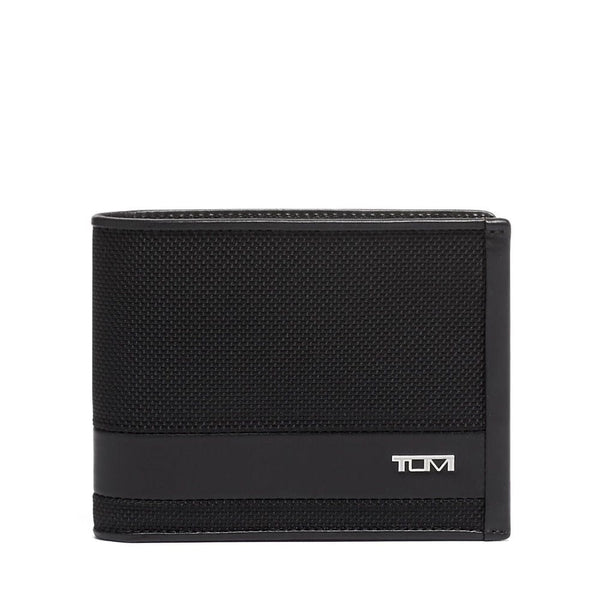 TUMI Global Wallet with Coin Pocket In Black