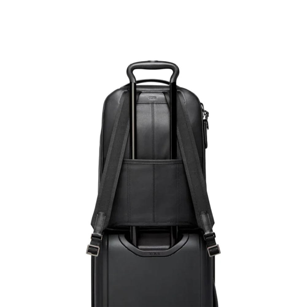 tumi backpack uk TUMI Harrison Bradner Backpack In Black Bombe