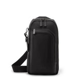 TUMI Harrison Gregory Leather Sling Bag In Black