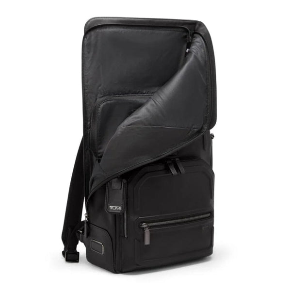 TUMI Harrison Osborn Roll Top Backpack In Black Bombe