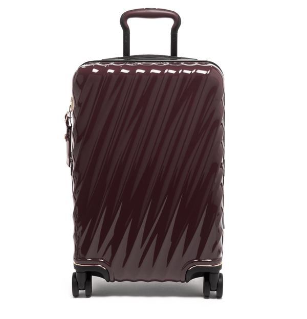 Tumi International Expandable 4 Wheeled Carry-On Purple 55x35.5cm