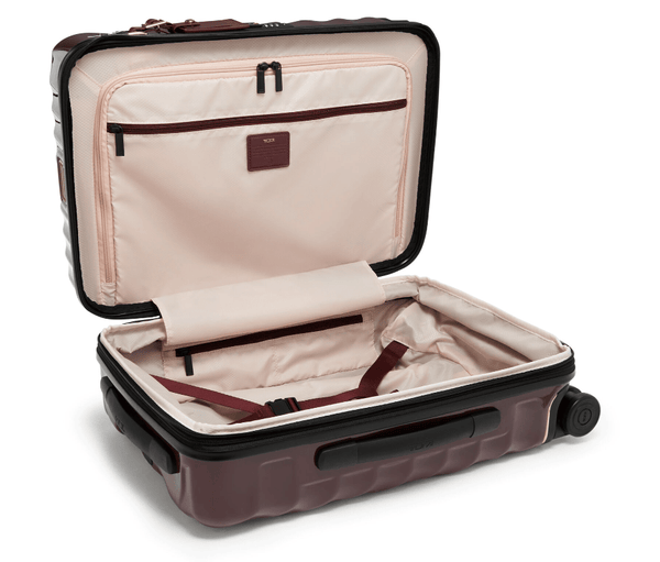 Tumi International Expandable 4 Wheeled Carry-On Purple 55x35.5cm