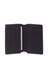 Tumi Nassau Double Gusseted Card Case in Black