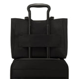 TUMI Valetta Medium Tote Black In Gunmetal
