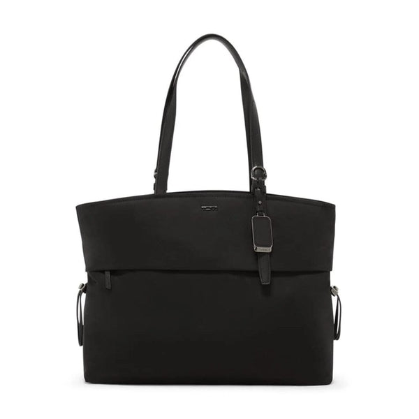 TUMI Voyageur Cam Large Tote In Black Gunmetal