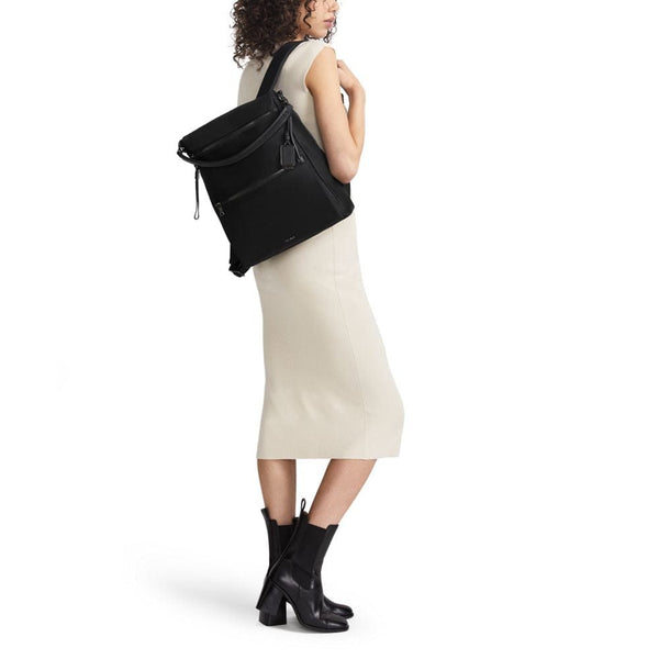 TUMI Voyageur Leigh Backpack In Black Gunmetal