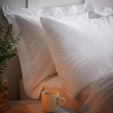 Bianca Fine Linens 200 Thread Count Temperature Controlling TENCEL™ Lyocell Duvet Cover Set White