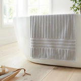 Bianca Hotel Cotton Bath Sheet In Silver Grey