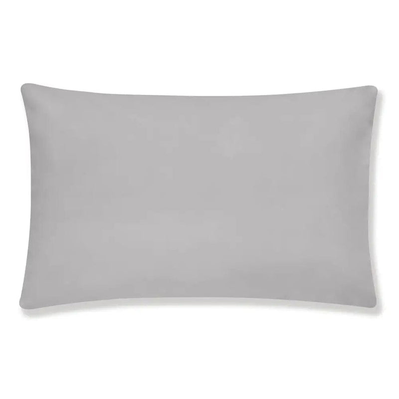 Bianca Fine Linens Egyptian Cotton Standard Pillowcase Pair Silver