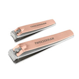 Tweezerman Combo Clipper Set In Rose Gold