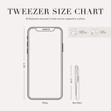 Tweezerman Mini Slant Tweezer In Neon Pink