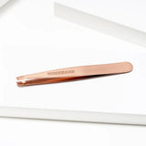 Tweezerman Slant Tweezer In Rose Gold