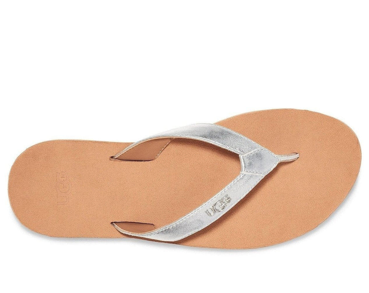 Ugg tawney metallic flip flop hotsell
