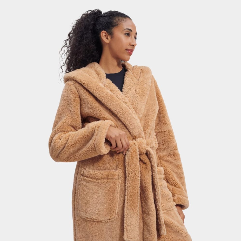 Ugg Women's Aarti Uggfluff Dressing Gown in Oolong