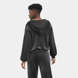 UGG Ashwood Zip Hoodie in Ink Black
